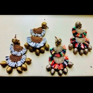 J.Crew Tassel Dangle Earring Set